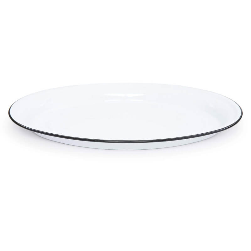 White glass platter hot sale