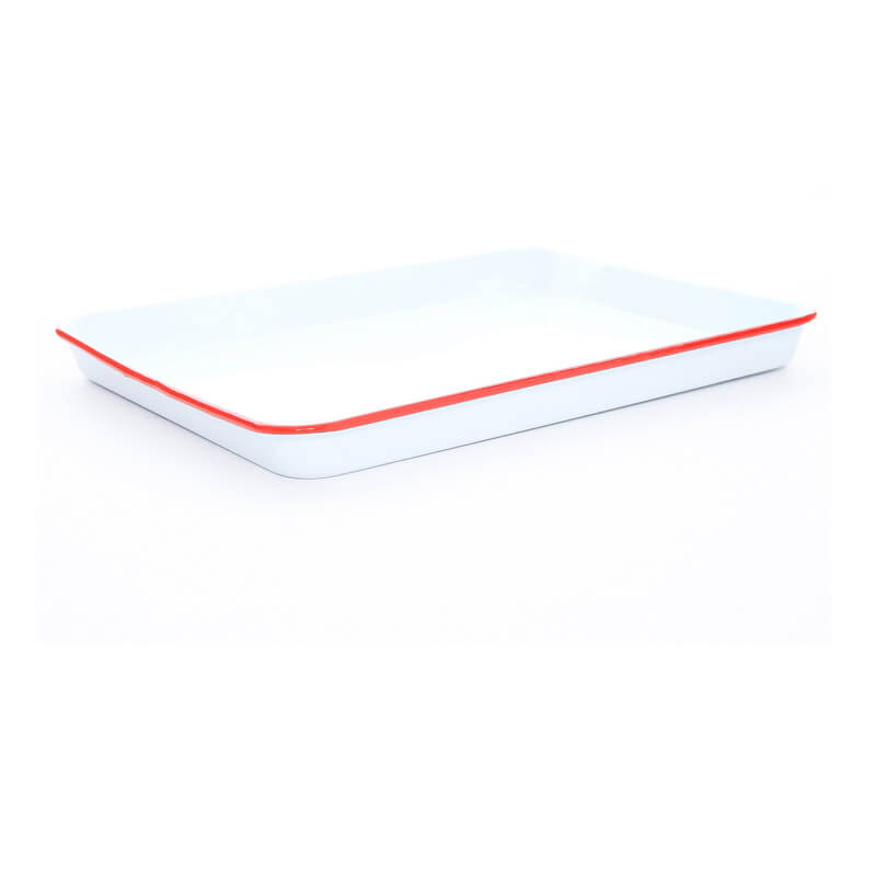 Sheet Pan/Jelly Roll Pan Vintage Enamelware Crow Canyon Home Rove